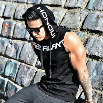 Tank Tops Gym Sleeveless hoodies